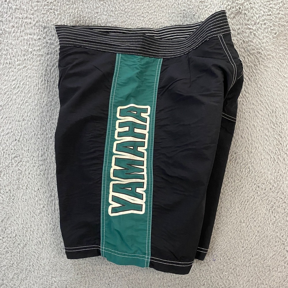 Vintage‎ Yamaha Wave Runner Neoprene Shorts Mens Large Lined Jetski Made in USA